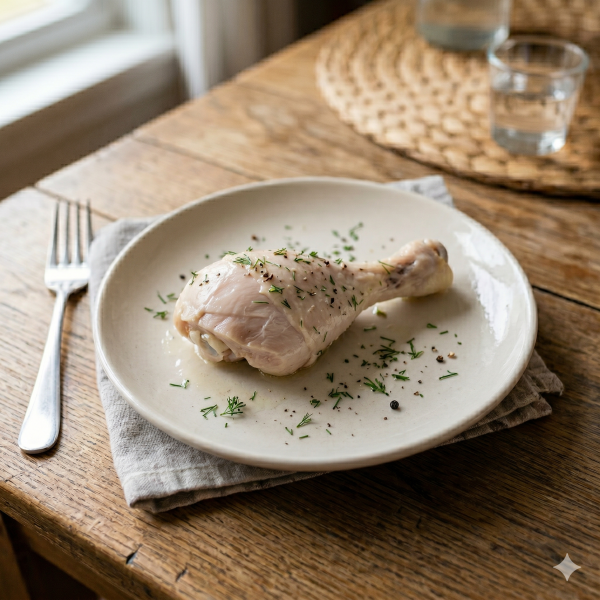 Steamed Chicken Drumstick